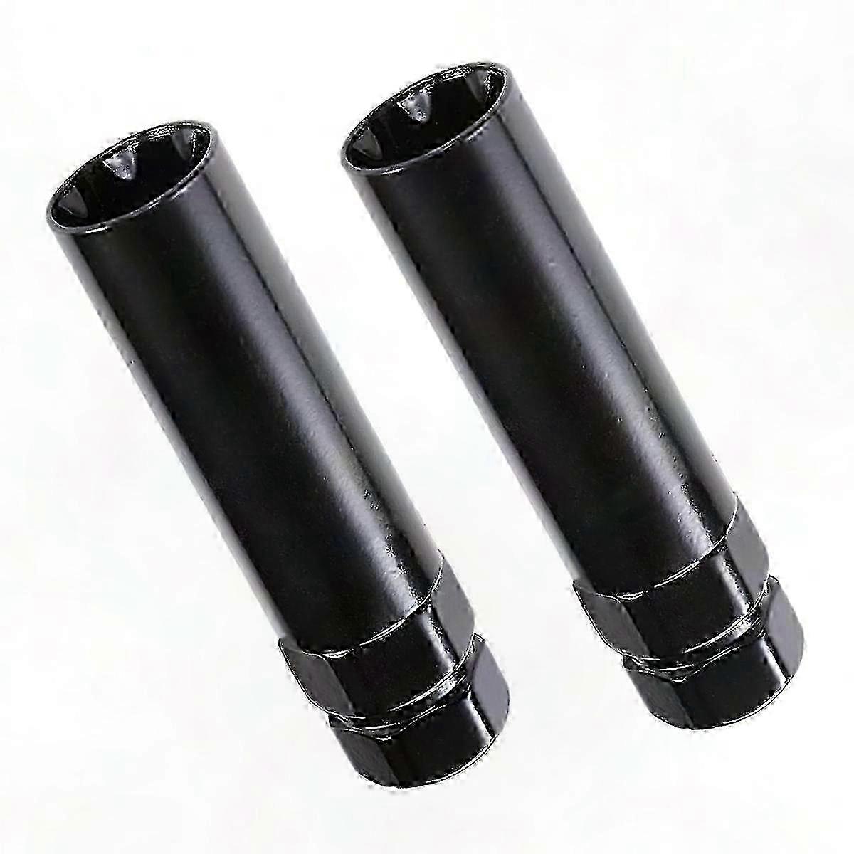 7-Spline Lug Nut Key Socket Wrench for 14x1.5 & 14x2.0 Wheel Lugs Replacement Tool