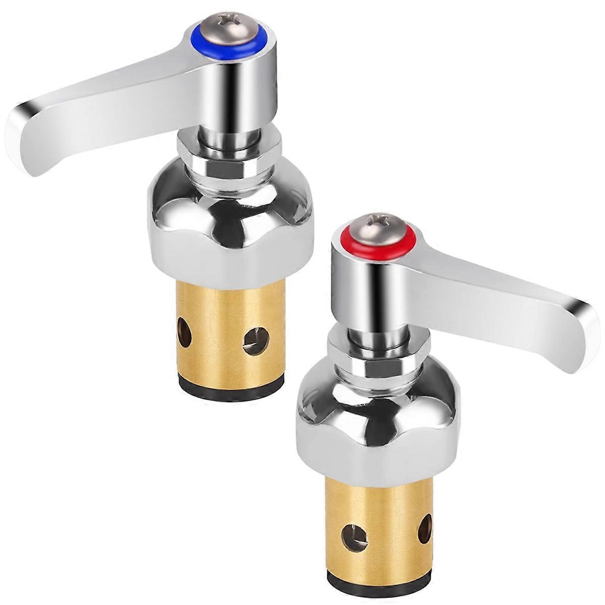 &Cold Side Spindle Assembly for Faucet Handle Stem Assembly Fit for Valve Replace002713-40 002714-40