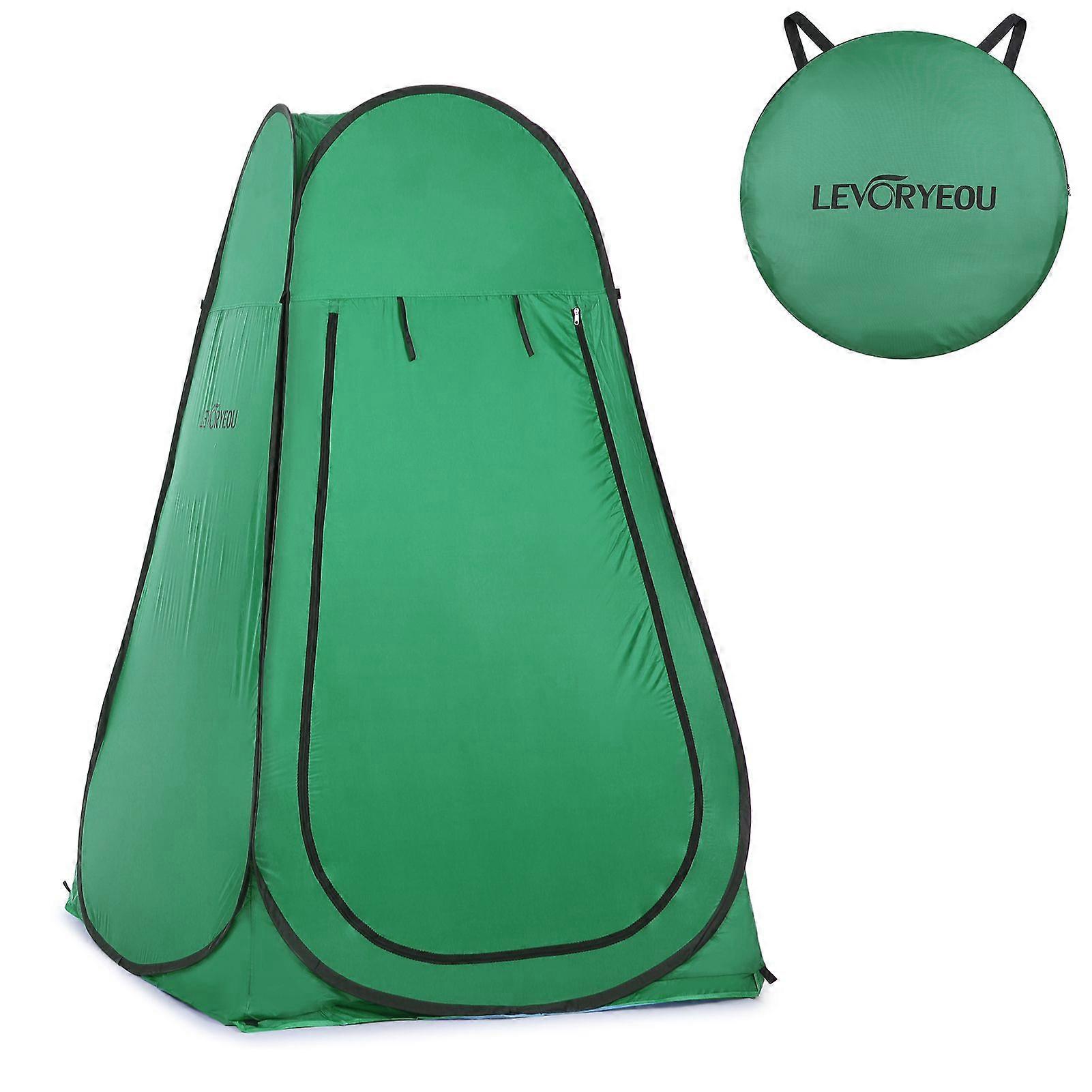 Pop Up Privacy Shelter Tent Portable Outdoor Camping Beach Instant Shower Toilet Changing Tent Sun Rain Shelter with Window