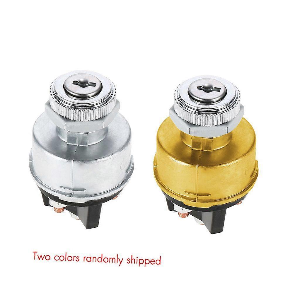 Ignition Switch with 2 Keys Universal for Car Tractor Trailer