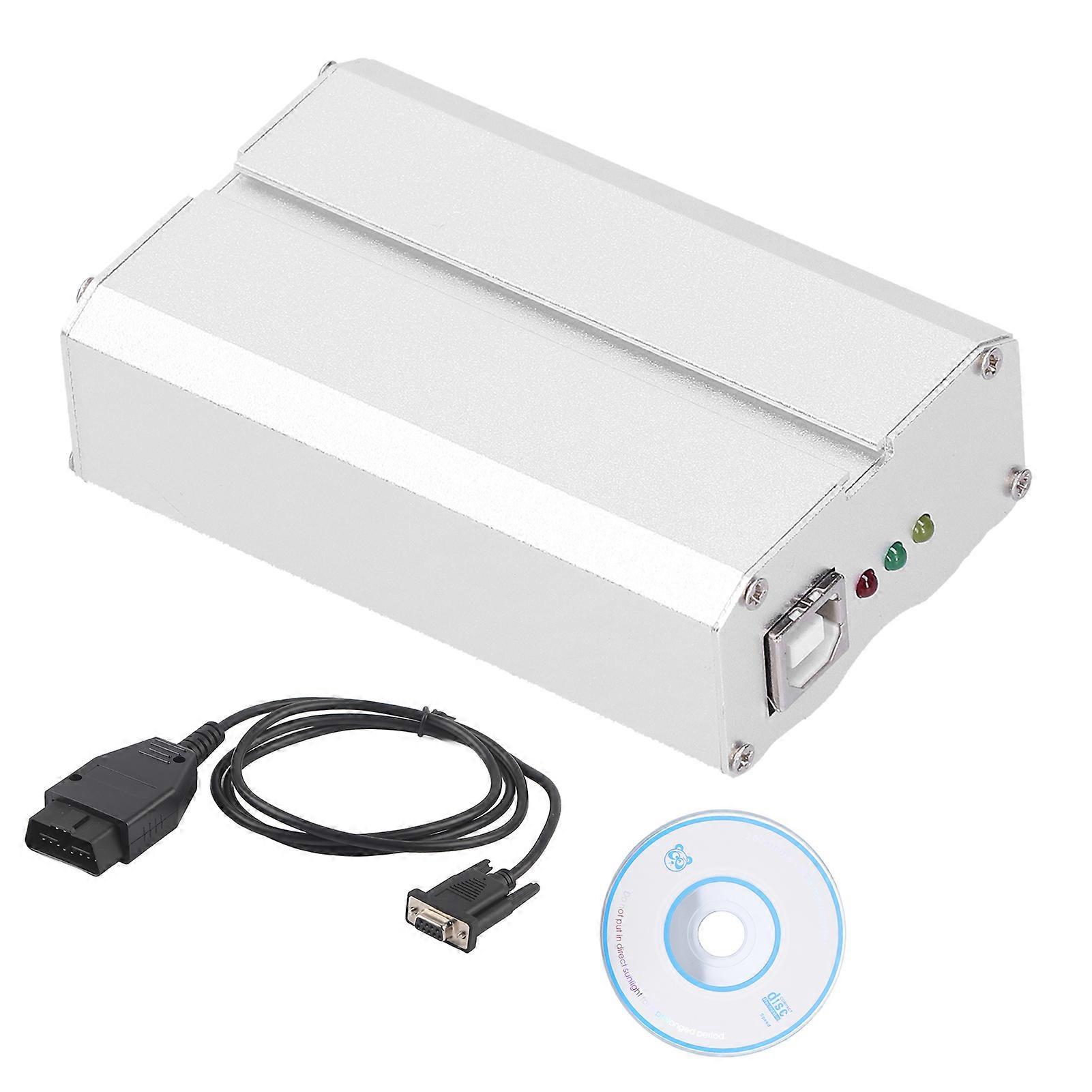 ECU Chip Tuning Tool Kit, Chip Tuning Flasher Disk, OBD Cable, Metal Box, Auto Diagnostic