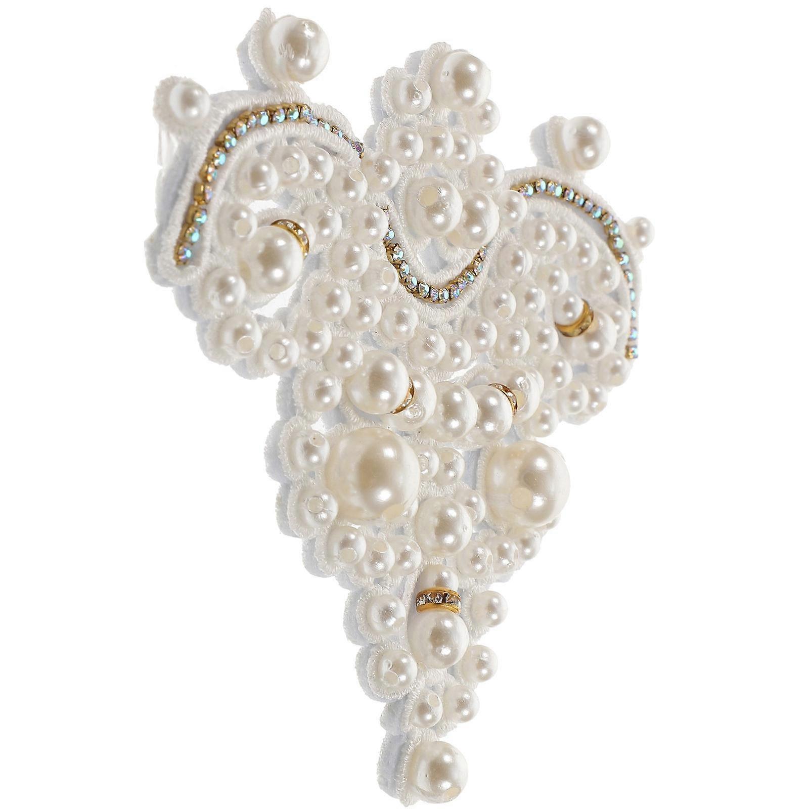 Rhinestone Shoe Flower Decoration Clothes Patch for Iron on