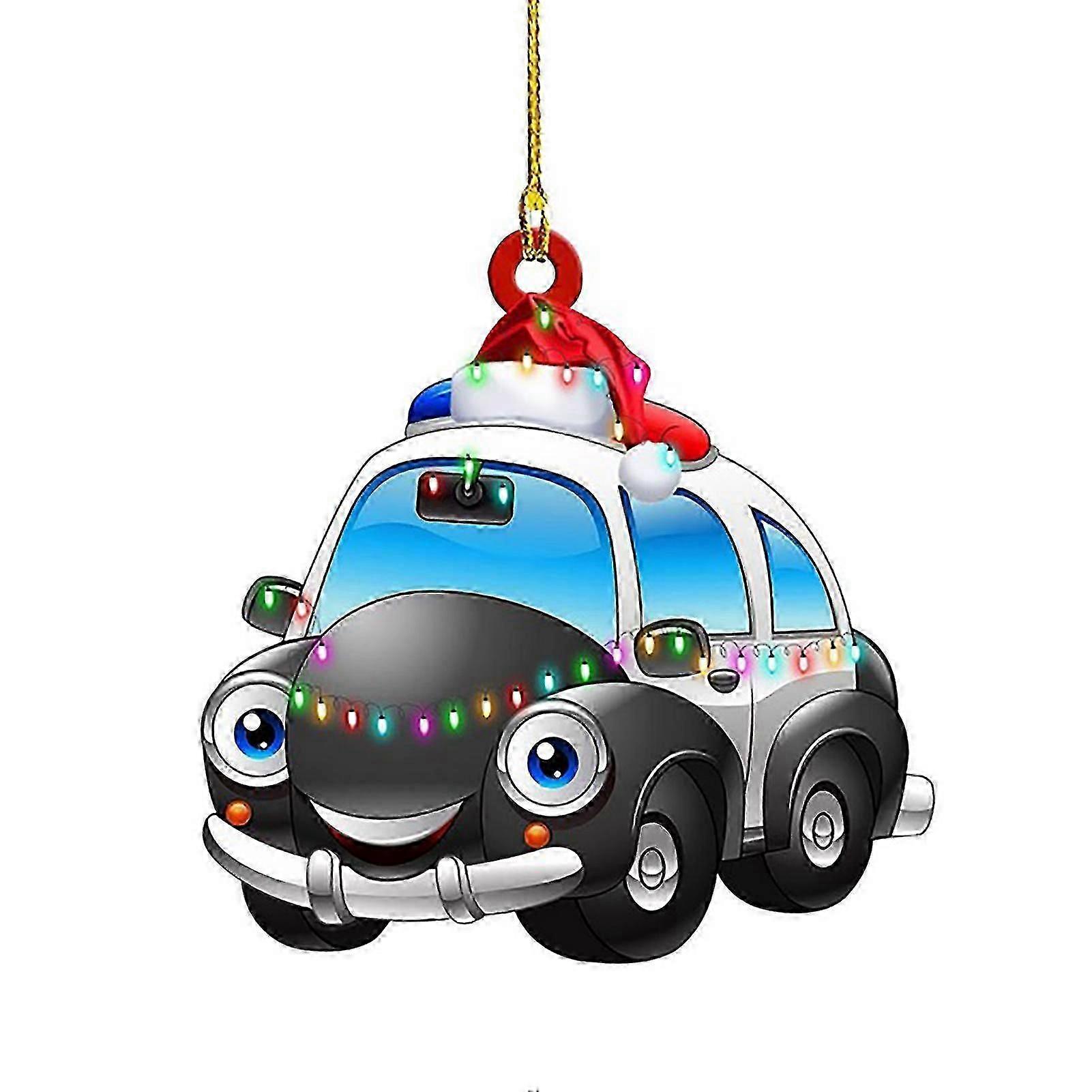 Christmas Tree Decorations Pendant Aircraft Car Party Decoration Christmas Gift