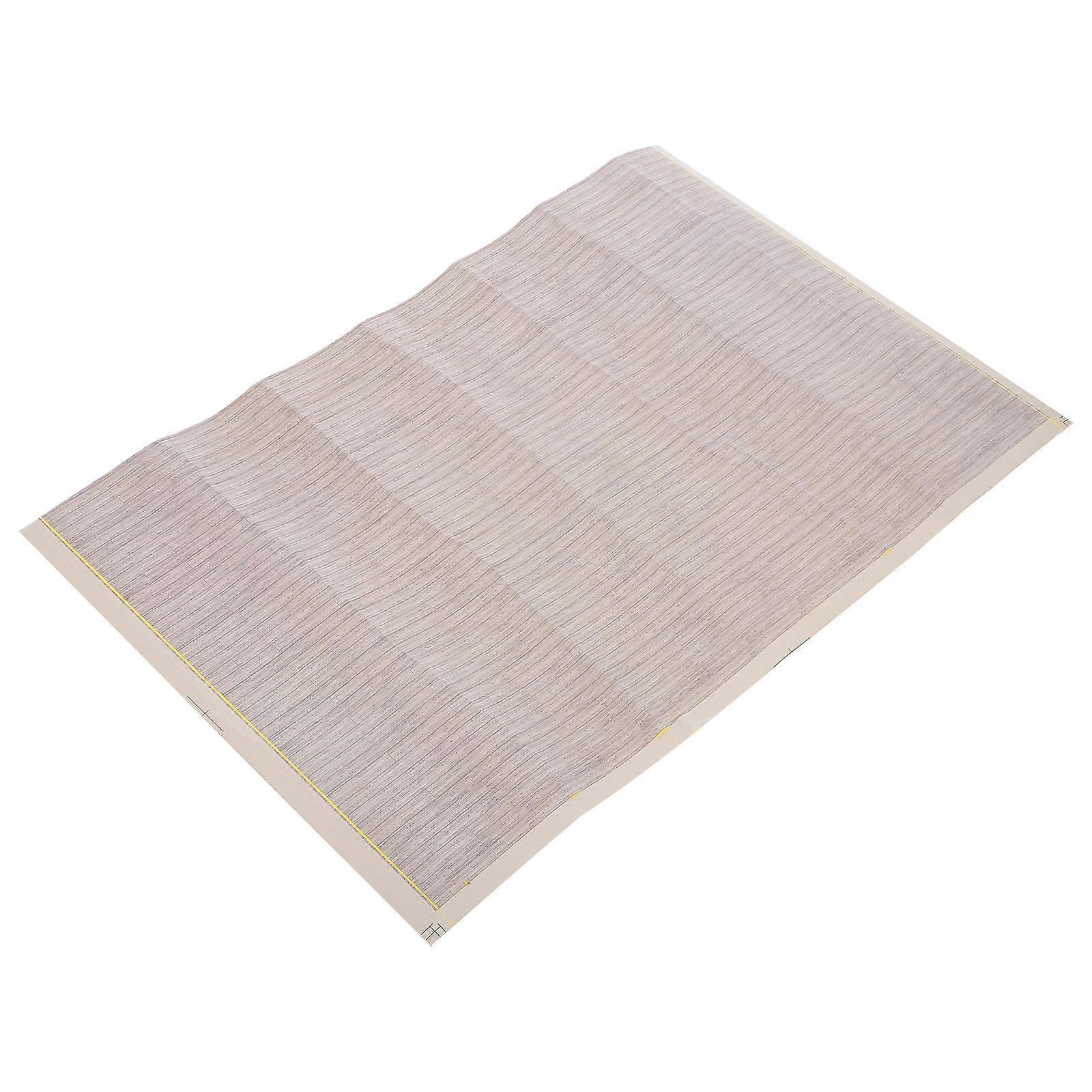 Miniature Floorboard Sticker for Mini House with 3Pcs Flooring Sheets