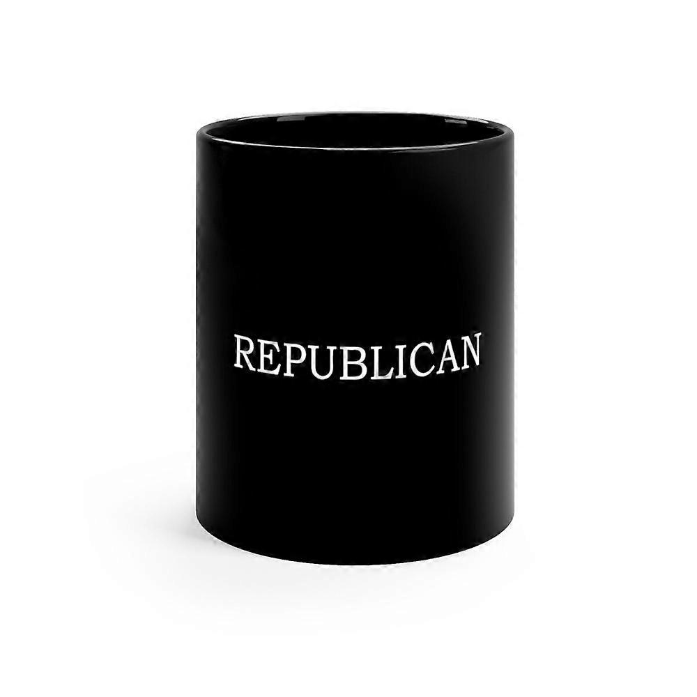 Republican Text Only 11oz Black Mug