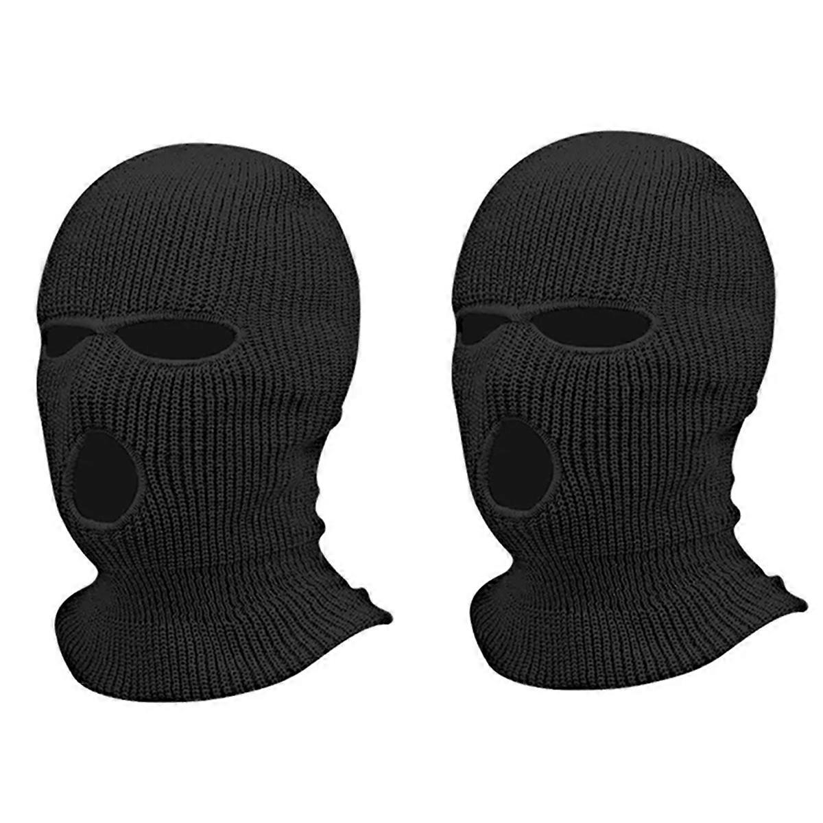 2PCS Headrest Cover,Polyester Funny Hat for Car Black