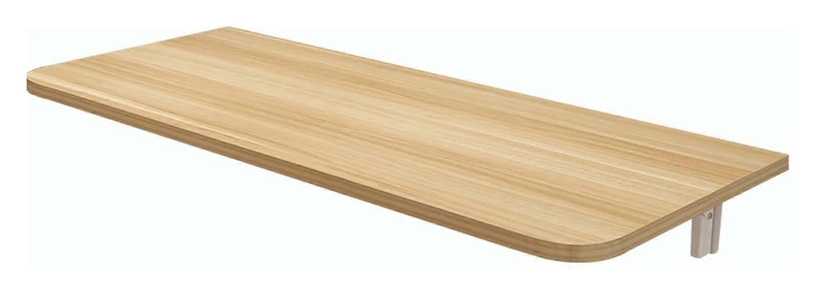 Wall Mounted Folding Workbench Desk, SpaceSaving Fold Down Table For Bedroom Bathroom Balcony, 35x12Inch Design