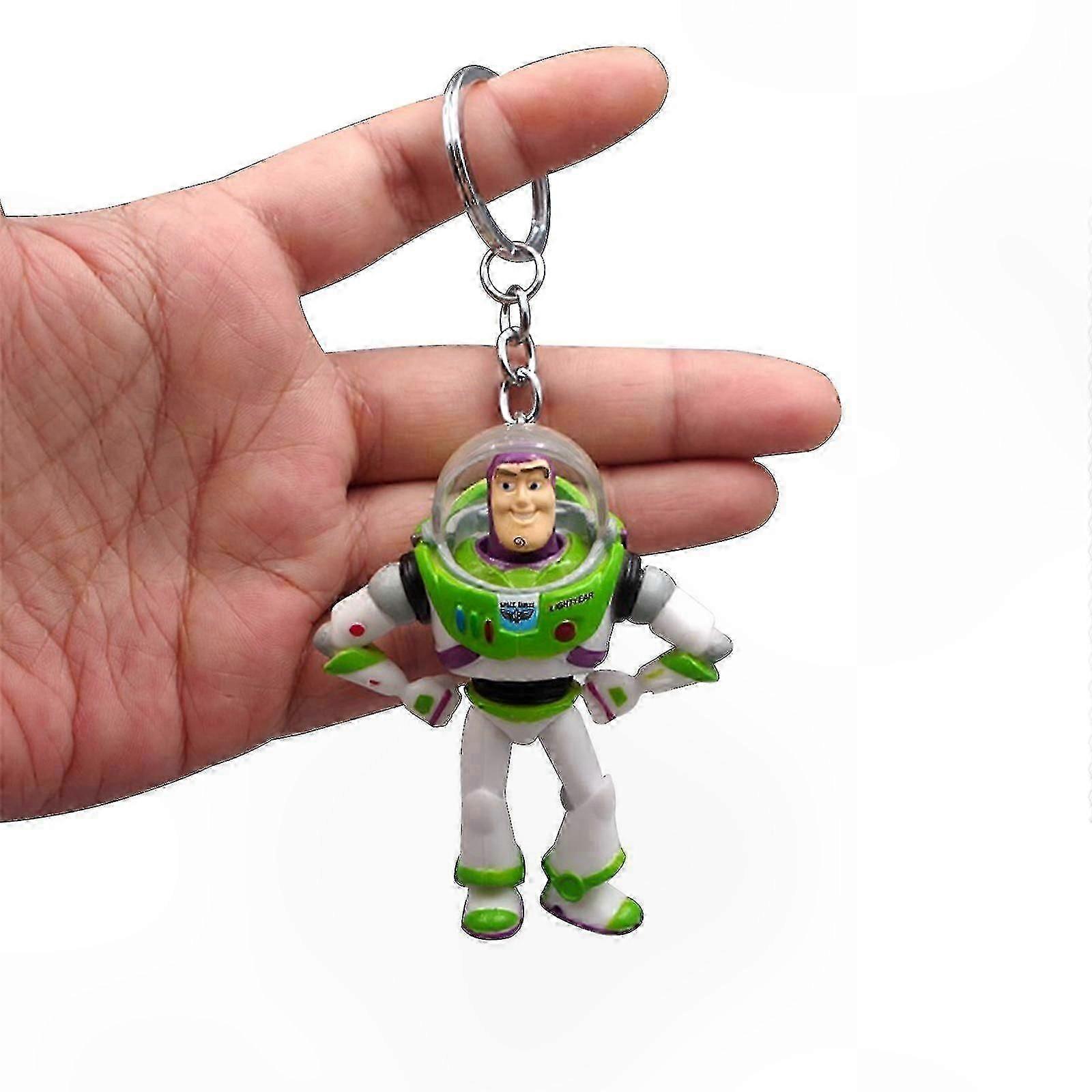 Toy Story Inspired Desktop Ornament Set with Keychain, Bag Accessory, and Home Decor for Birthdays