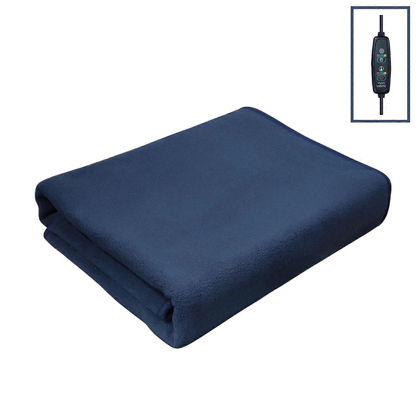 WSBDENLK Electric Blanket 59"x31", 3 Heat Levels, Fast Heating, Auto-Off, Machine Washable, Compatible with Full Size Bed