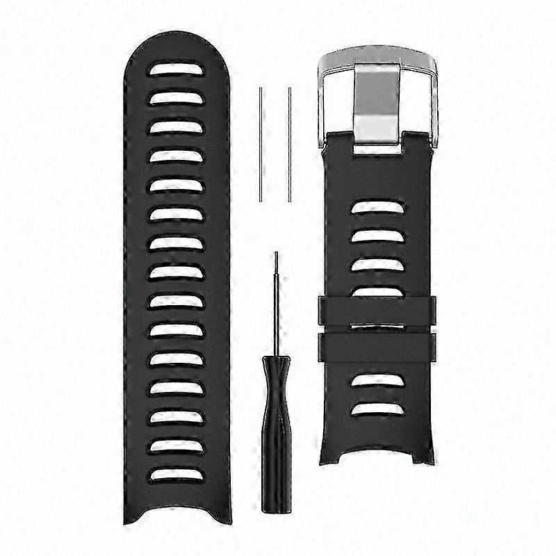 Durable Silicone Band for GPS Running Watches - Scratch-Resistant Replacement Strap