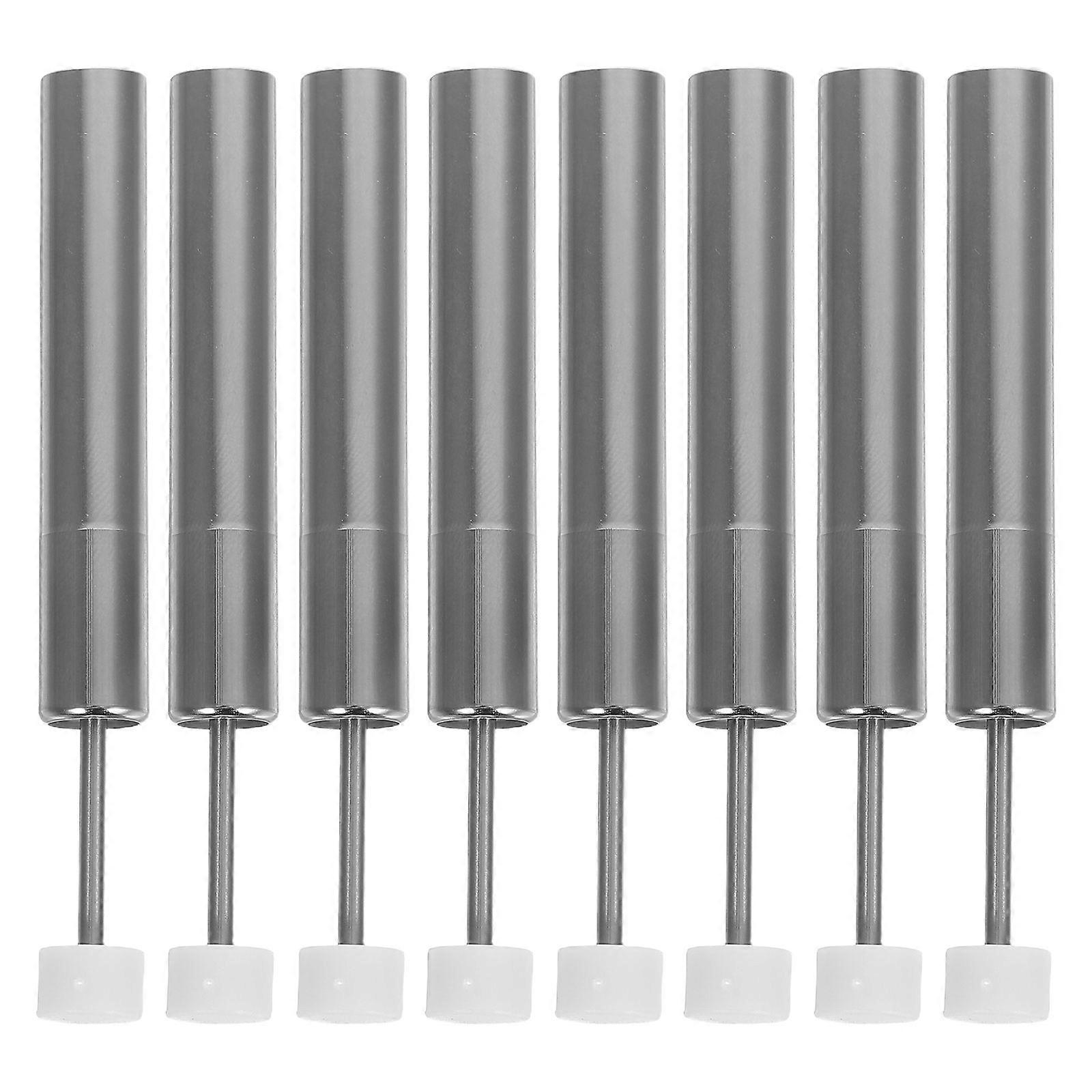 8pcs Trash Can Dampers: Soft Close Garbage Can Slow Close Piston Silent Lid Closers Dampers For Home Office Garbage Bins Wastebasket Dustbin Bucket