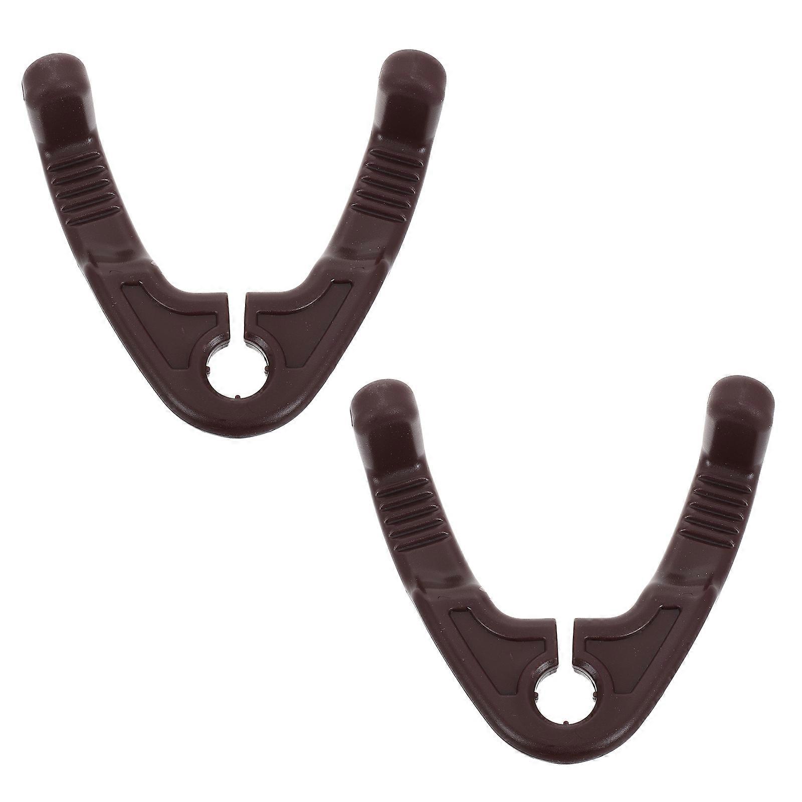 Car Backseat Hooks 4Pcs Vehicle Storage Organizer For Automobile Daily Stylish Dark
