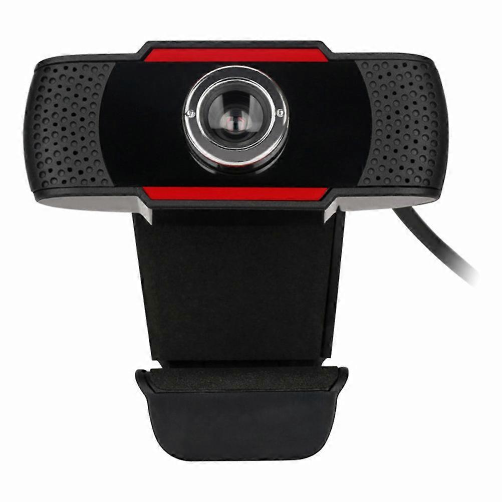 Camera Manual Focus Webcam for Meeting with Sound-Absorbing Microphone 2Pcs