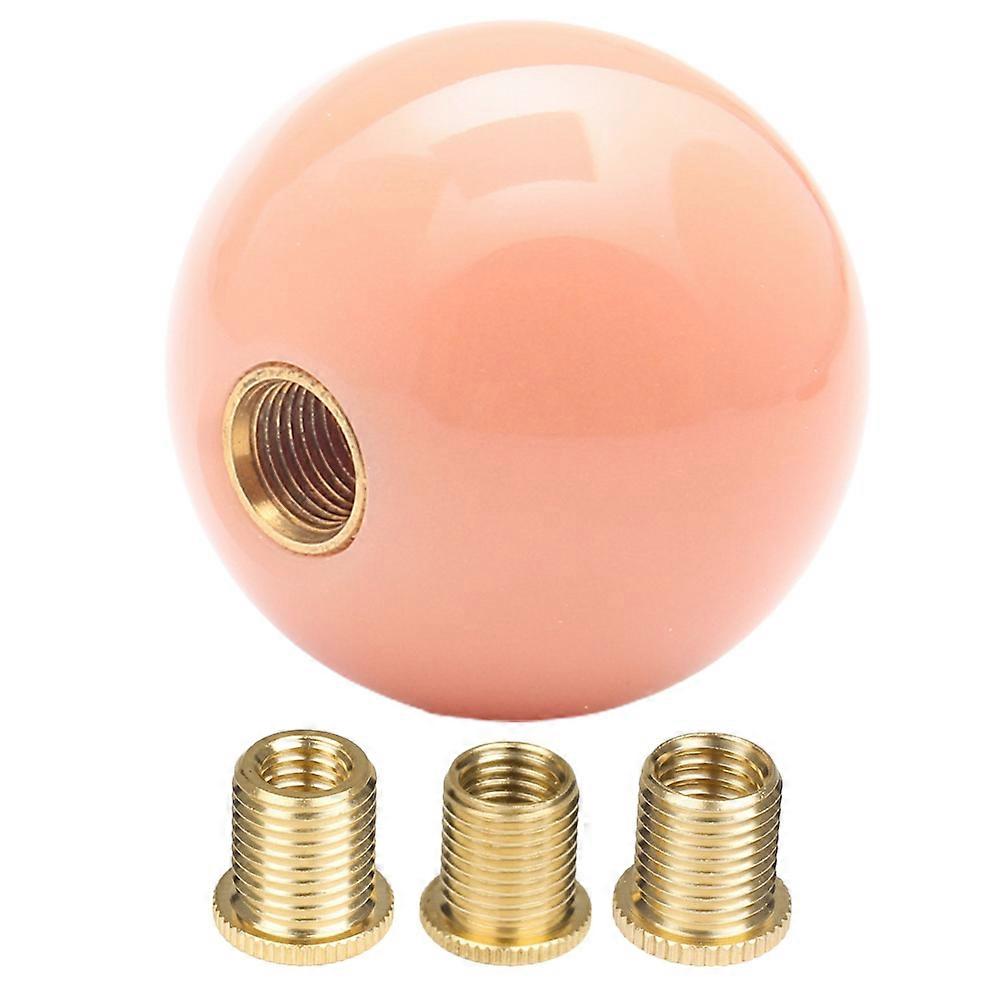 Red Lever Knob Car Handle Knob for Car Use 2Pcs Luminous Accessories