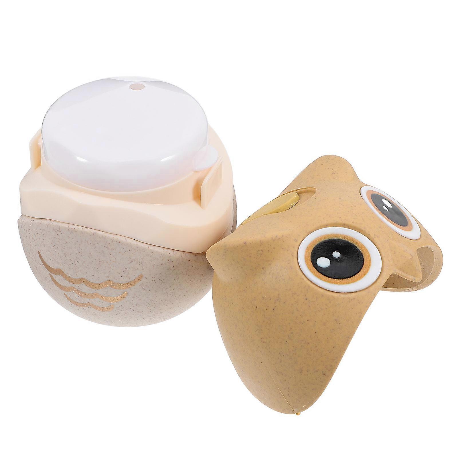 Creative Cartoon Owl Shape Toothpick Case Household Decor Easy to Store 1Pack