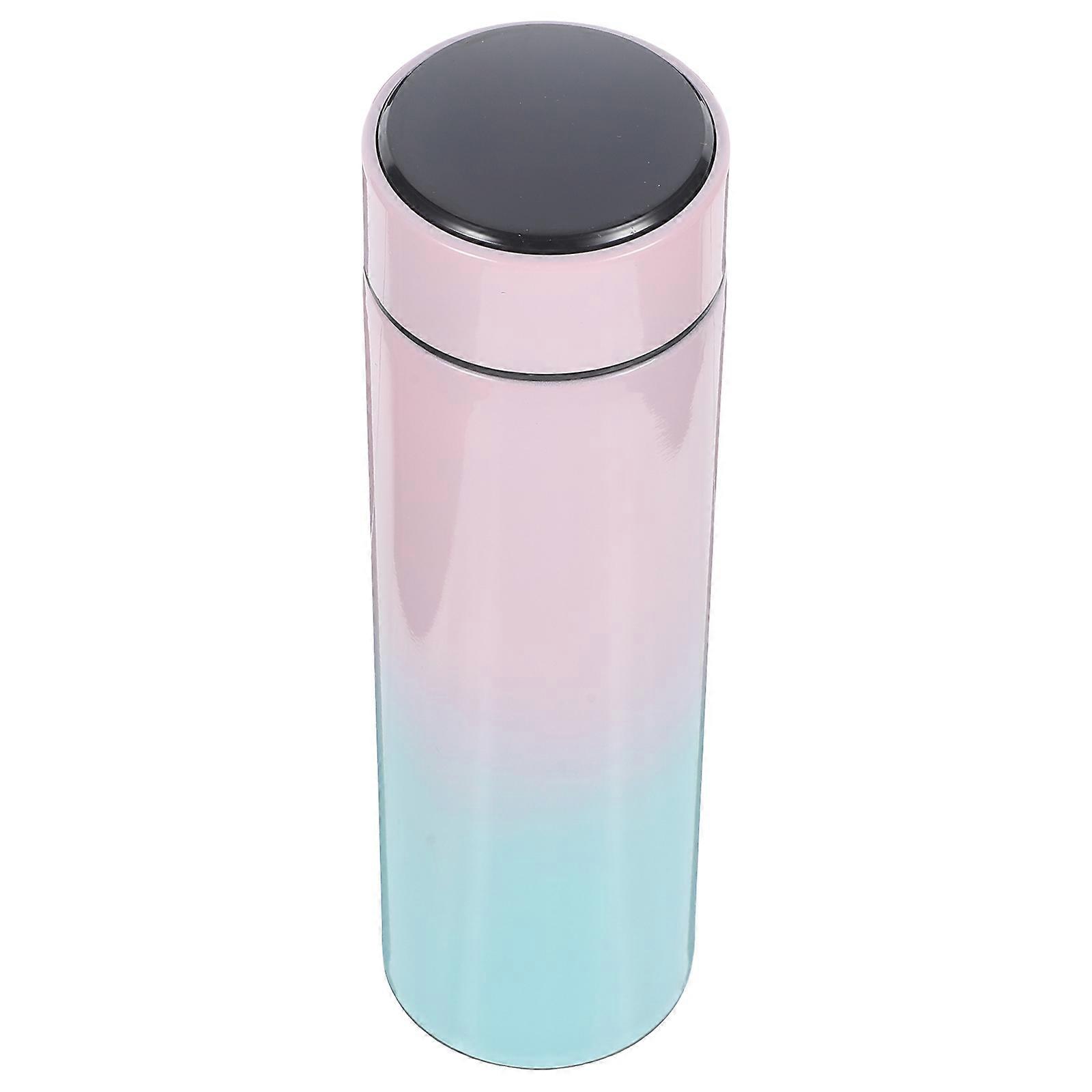 Vacuum Insulated Bottle with LED Display 5Pcs Stainless Steel for Storage