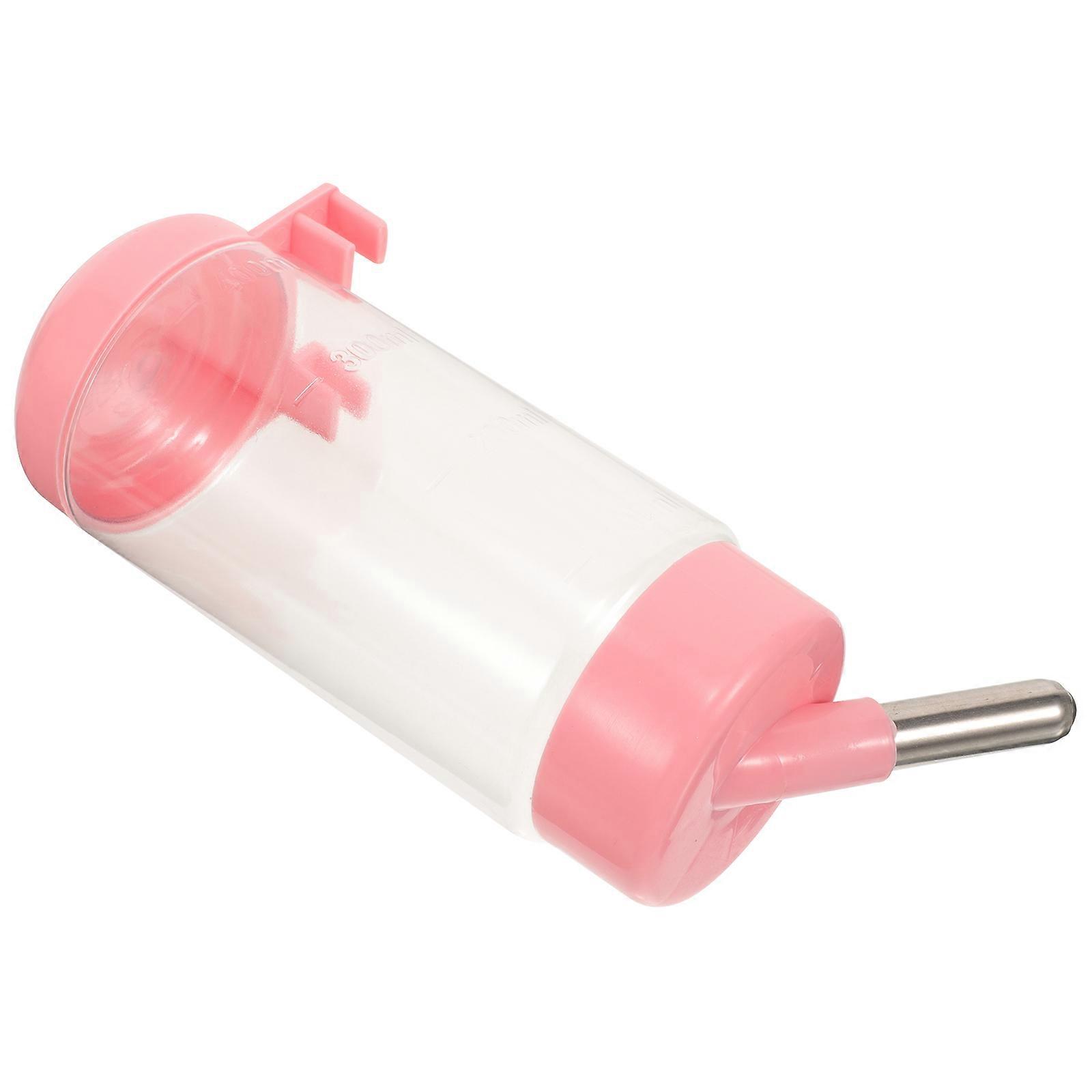 Pet Plastic Bottles Hanging 2Pcs Water Dispenser for Rabbits Cats