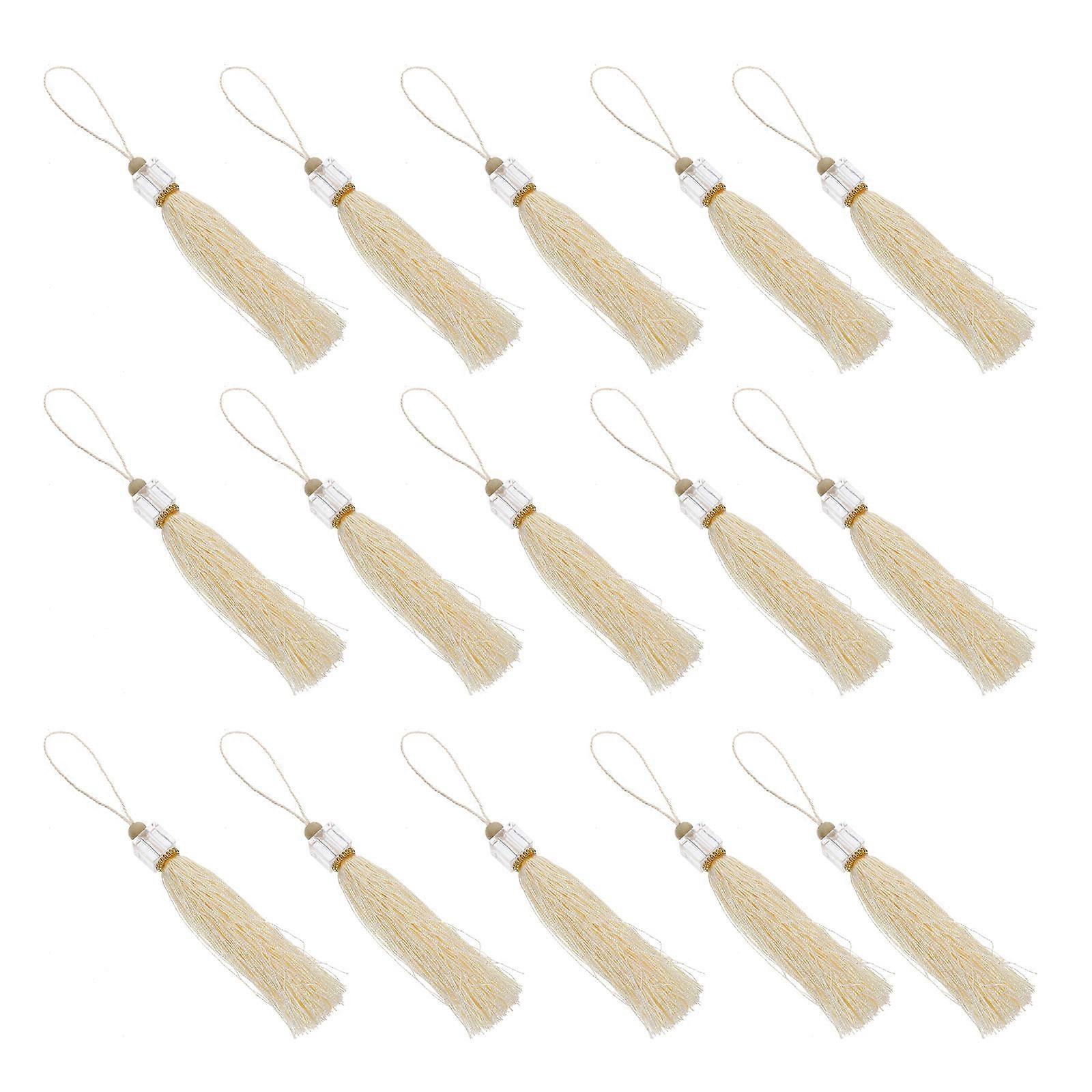 Tassel Decor Curtain Accessories for DIY Project Including 20Pcs Tassel Keys