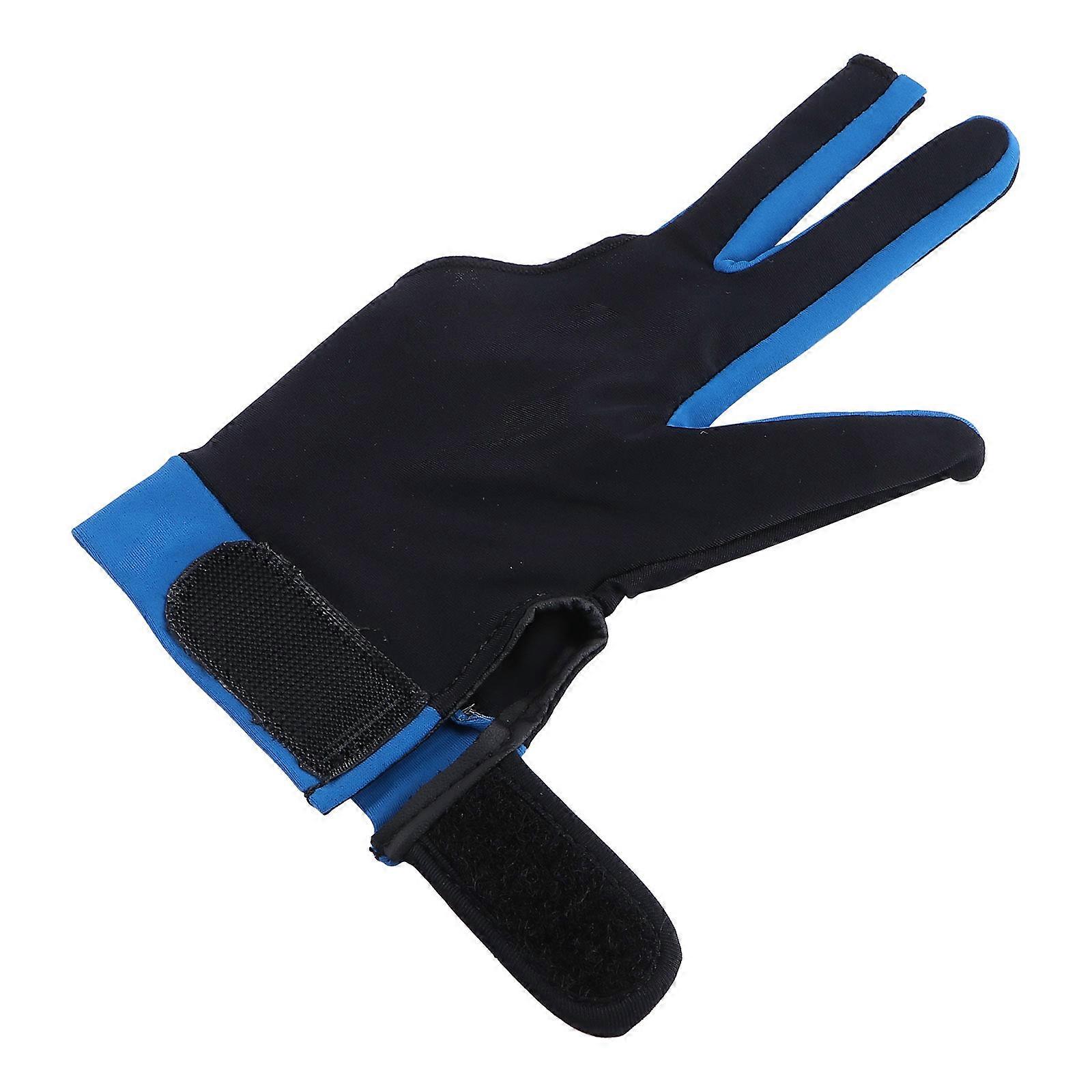 Snooker Cue Sporthandske Biljardtillbehör Andningsbar Design Mikrofibermaterial 1 st