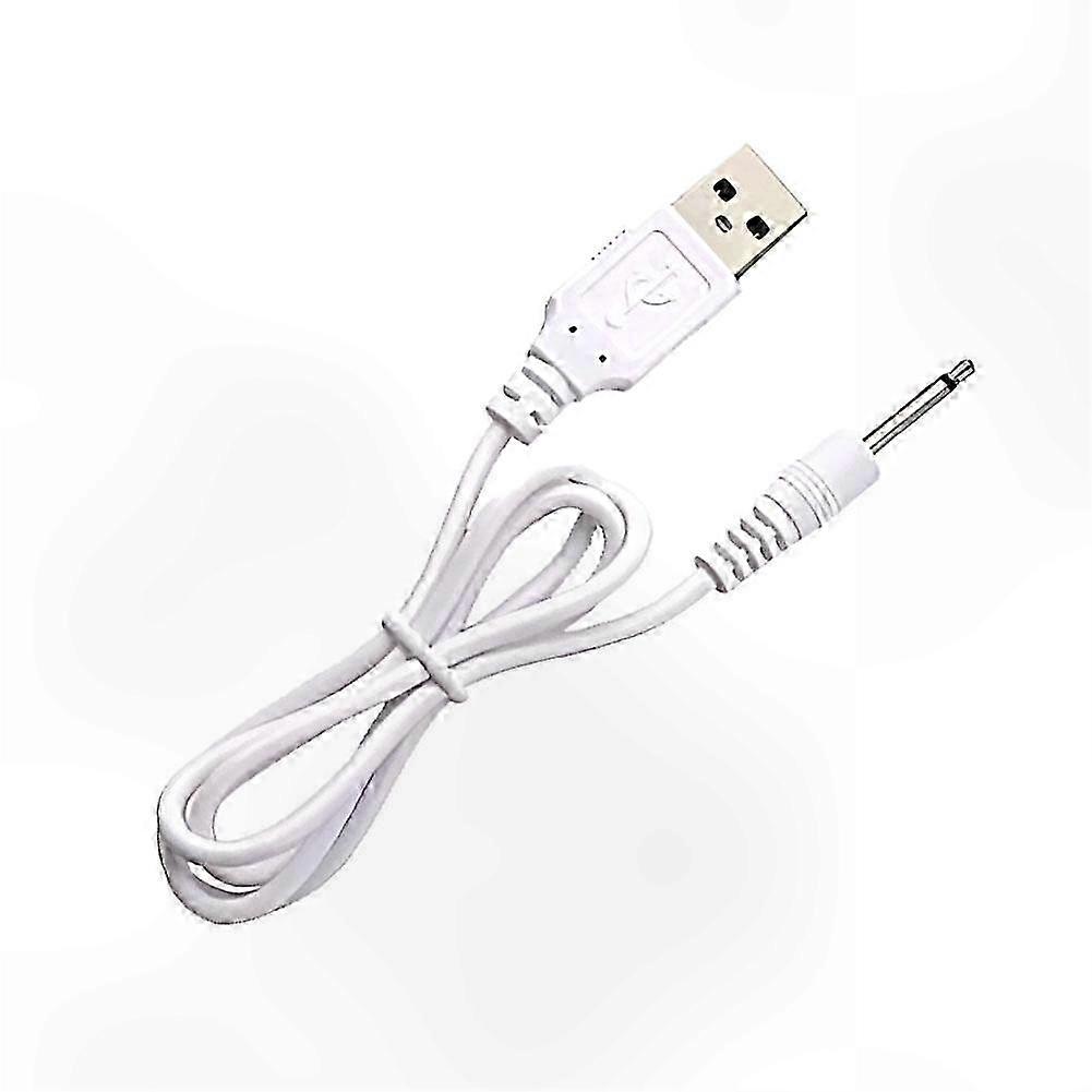 2-Pack USB Charging Cables with 2.5mm DC Plug for Devices