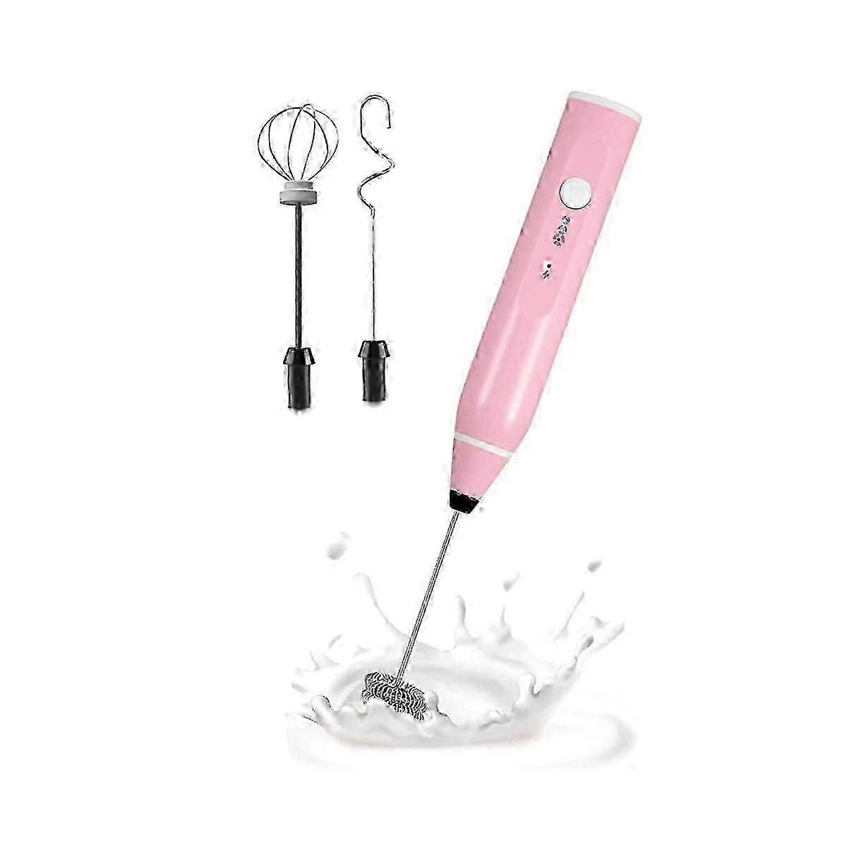 Mini Electric Handheld Electric Blender with USB Electrical Maker Whisk Mixer for Cappuccino,B