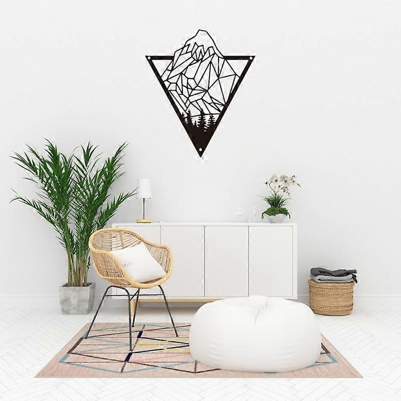 1PC Mountain Hanging Metal Wall Décor for Home Interiors