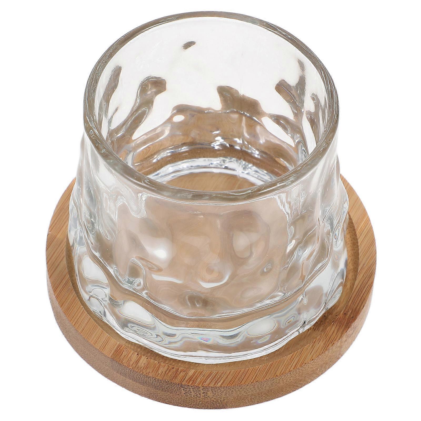 Versatile Use Glass Cup Home Gathering Drinking Occasions Multi Material for 1 Set