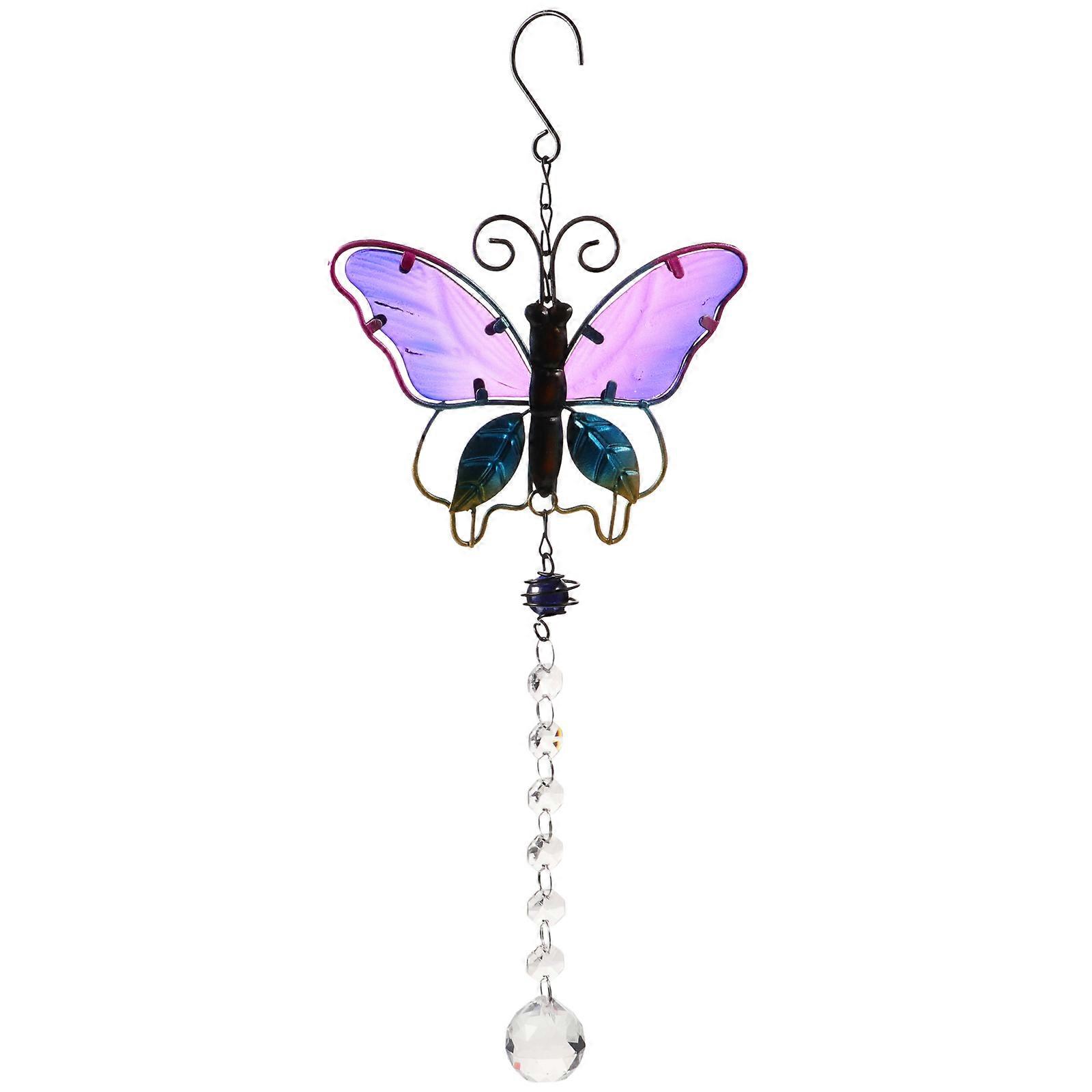 Crystal Window Rainbow Maker for Decor 3Pcs Iron Art Suncatcher