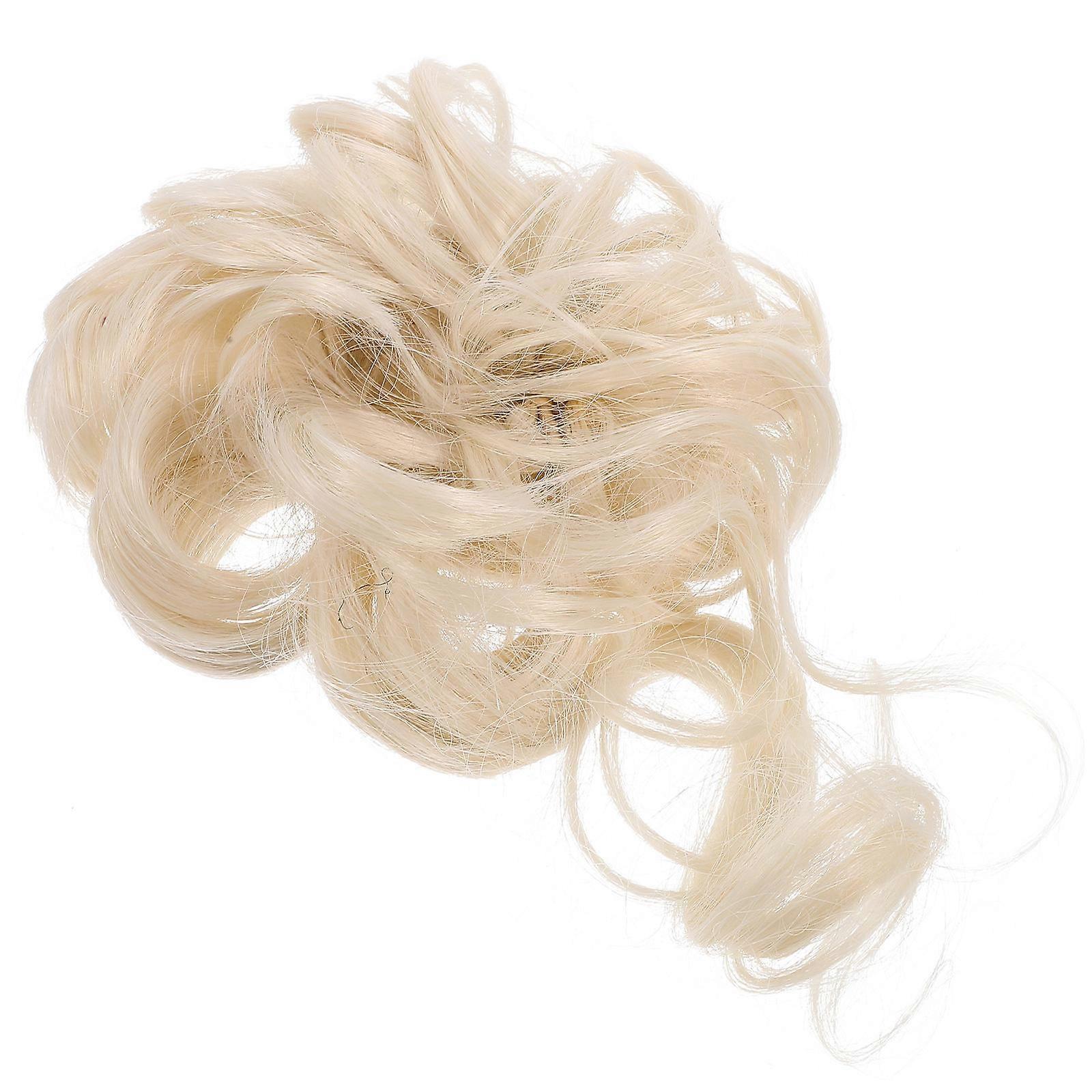 Messy Bun Donut Hairpiece Extension Chic Style For Women Special Occasion 2Pcs