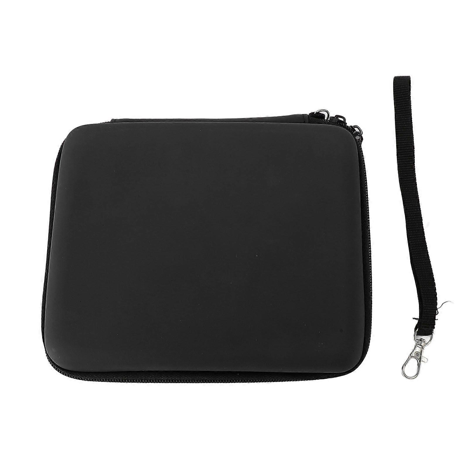 Carrying Case for 2DS with 8 Game Card Holders Protective Hard Shell Travel Carrying Case Pouch for Console Accessories Shockproof Dust Proof Black