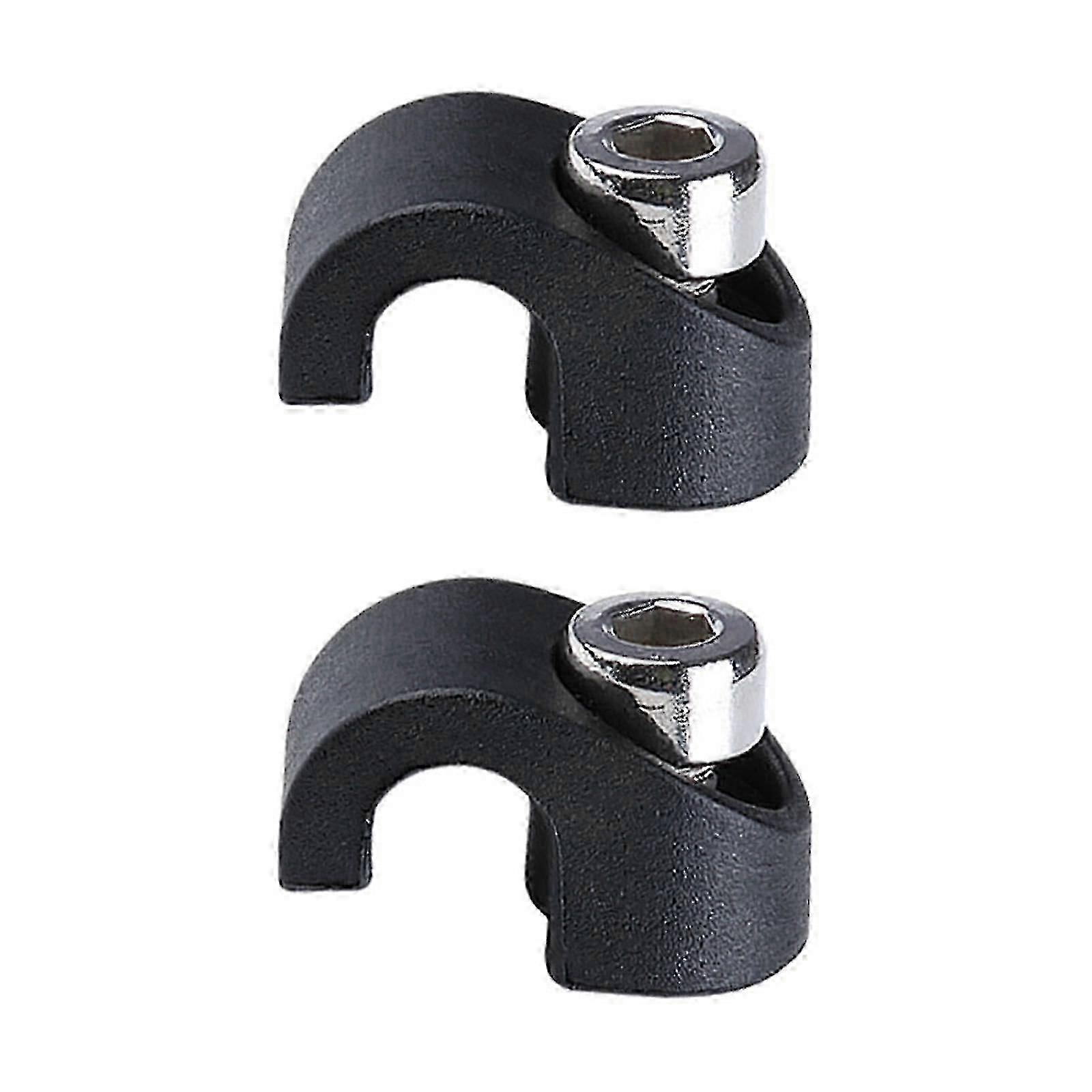 2-Piece Bicycle Fork Brake Hose Guides for Secure Cable Management