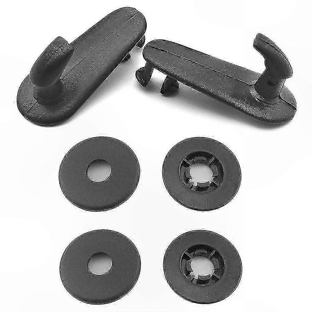 Universal Car Floor Mat Clips - 4 Pack Replacement Fasteners for Vehicle Mats Retainers