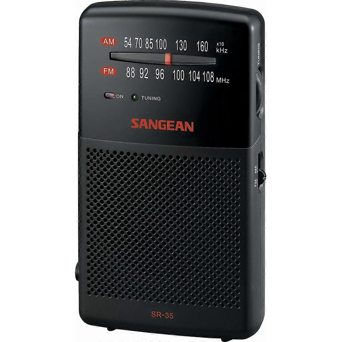 Radio Sangean SR35B NEGRO Sort