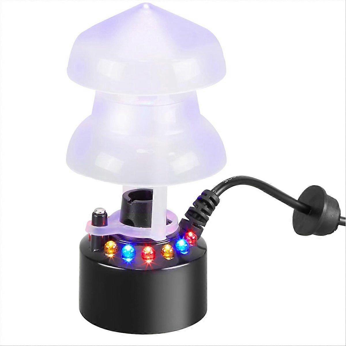 Mist Maker 12 LED Mister Fogger Electric Ultrasonic Atomizer EU Plug