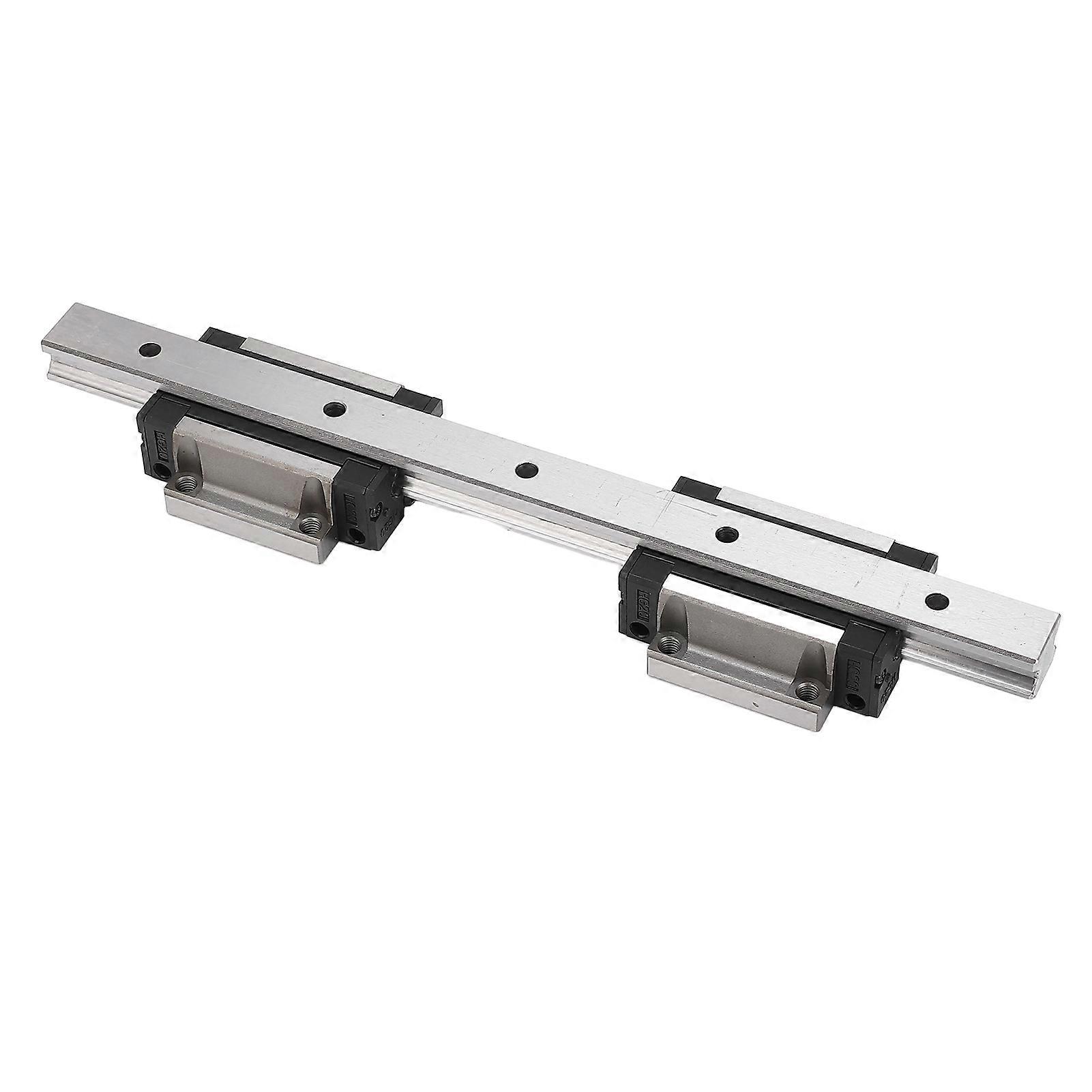 Rail de guidage linéaire coulissant HGW20CC, 2 blocs, rail en acier de 300 mm