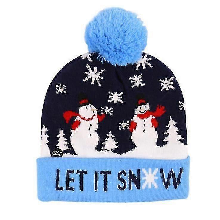 Christmas Knitted Hat Winter Knit Cap