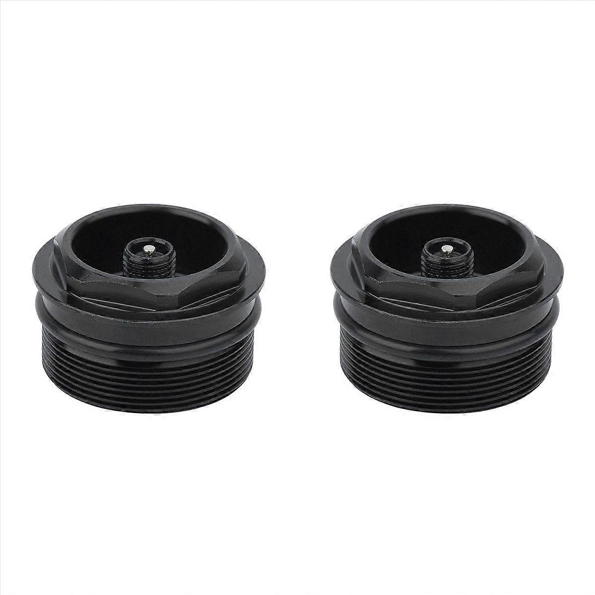 Bike Front Fork Valve Nut Bicycle Air Fork Cap Assembly Bicycle Part