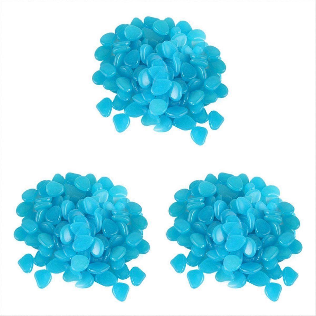 100Pcs Glow in the ,Decorative Luminous Stone