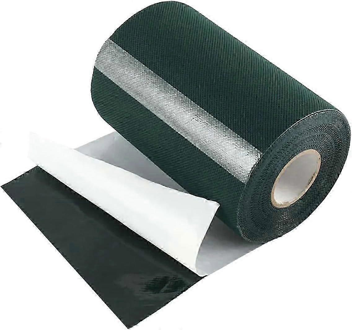 Artificial Grass Tape - 15cm x 10m - Artificial Grass Seam Tape - For Seamless Installation of Artificial Grass - Green - Non-Woven Fabrics
