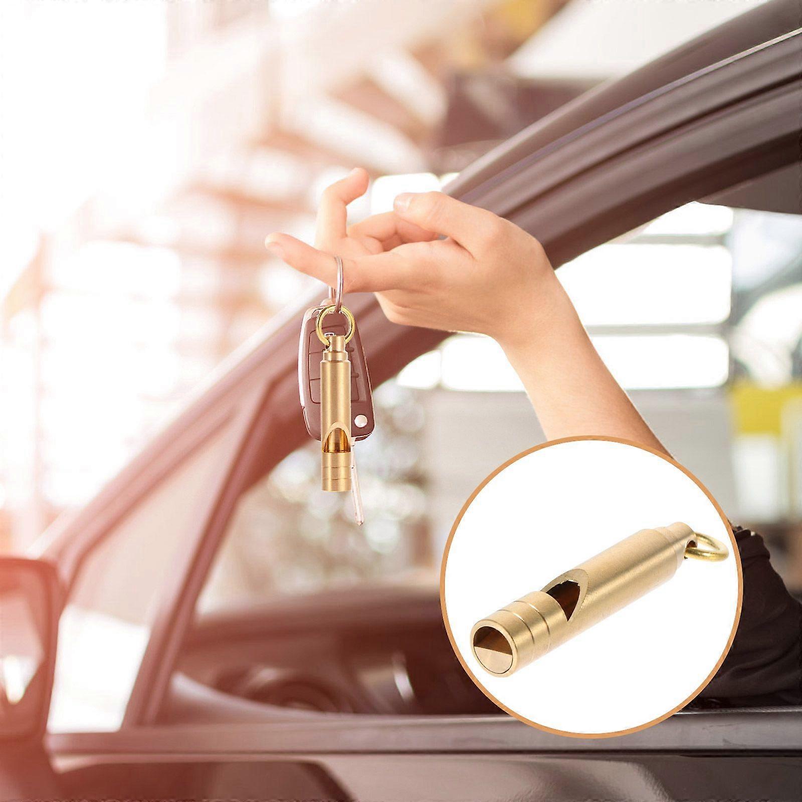 2st Retro Mässing Visselpipa Domare Visselpipa för tävling Utomhus Överlevnad Visselpipa