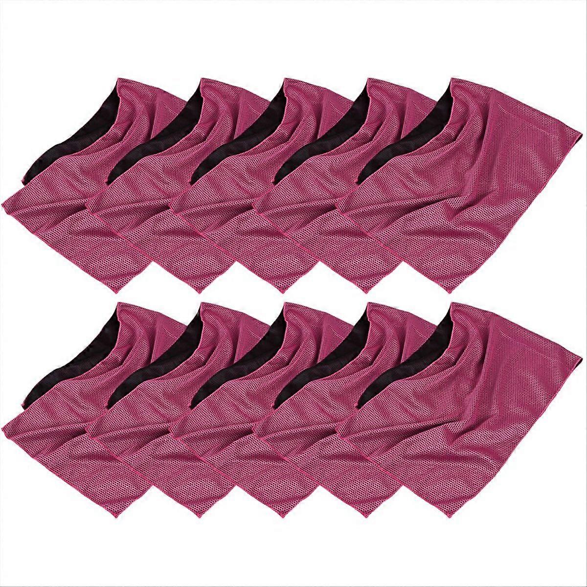 Rose Cold-feeling sports towel, quick-drying, outdoor cooling