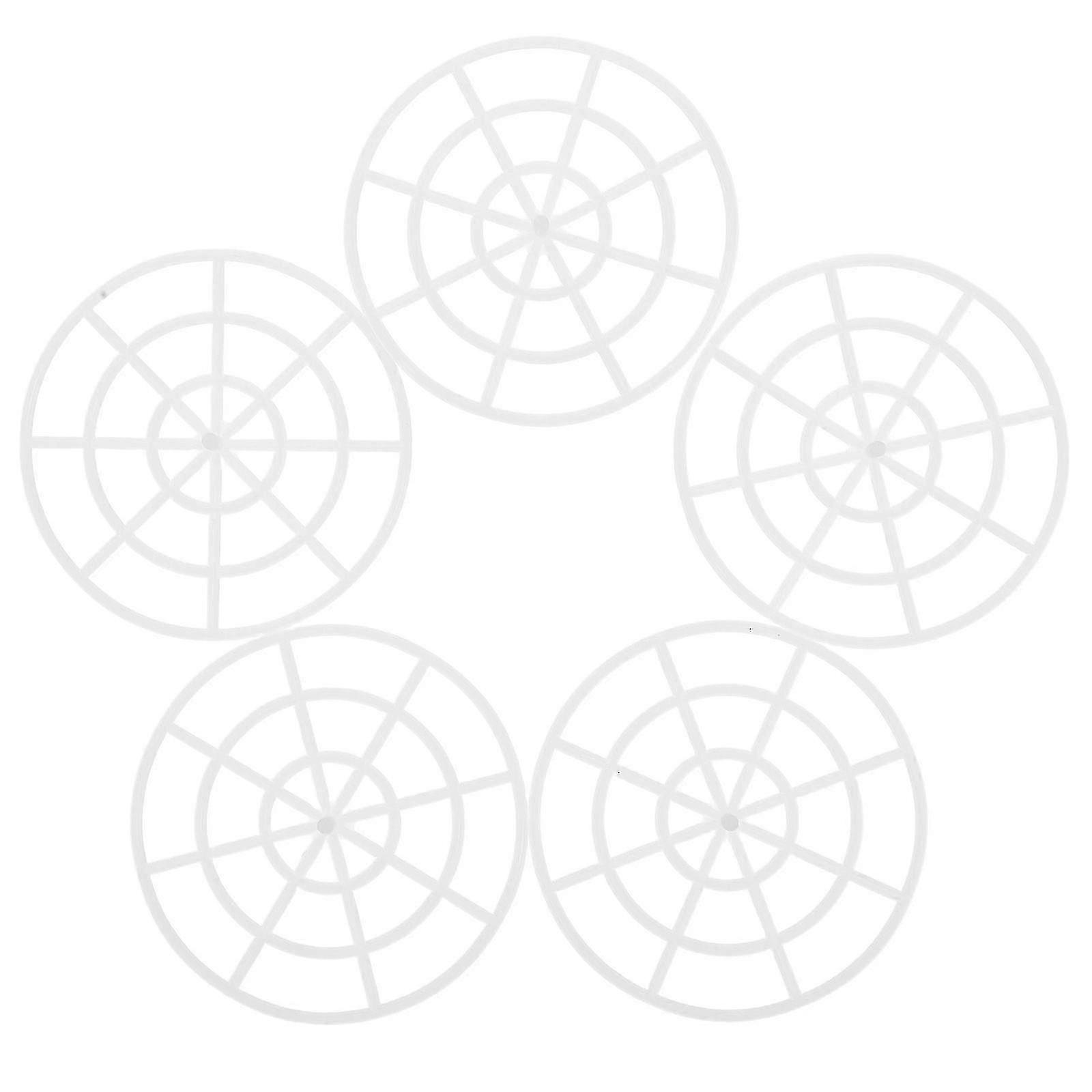 New 5pcs Wide Mouth Fermenting Jar Press Weight Fermenting Jar Mesh Presser Helper Pickle Can Press Mesh Plate Fermenting Presser Mesh Practical Weig