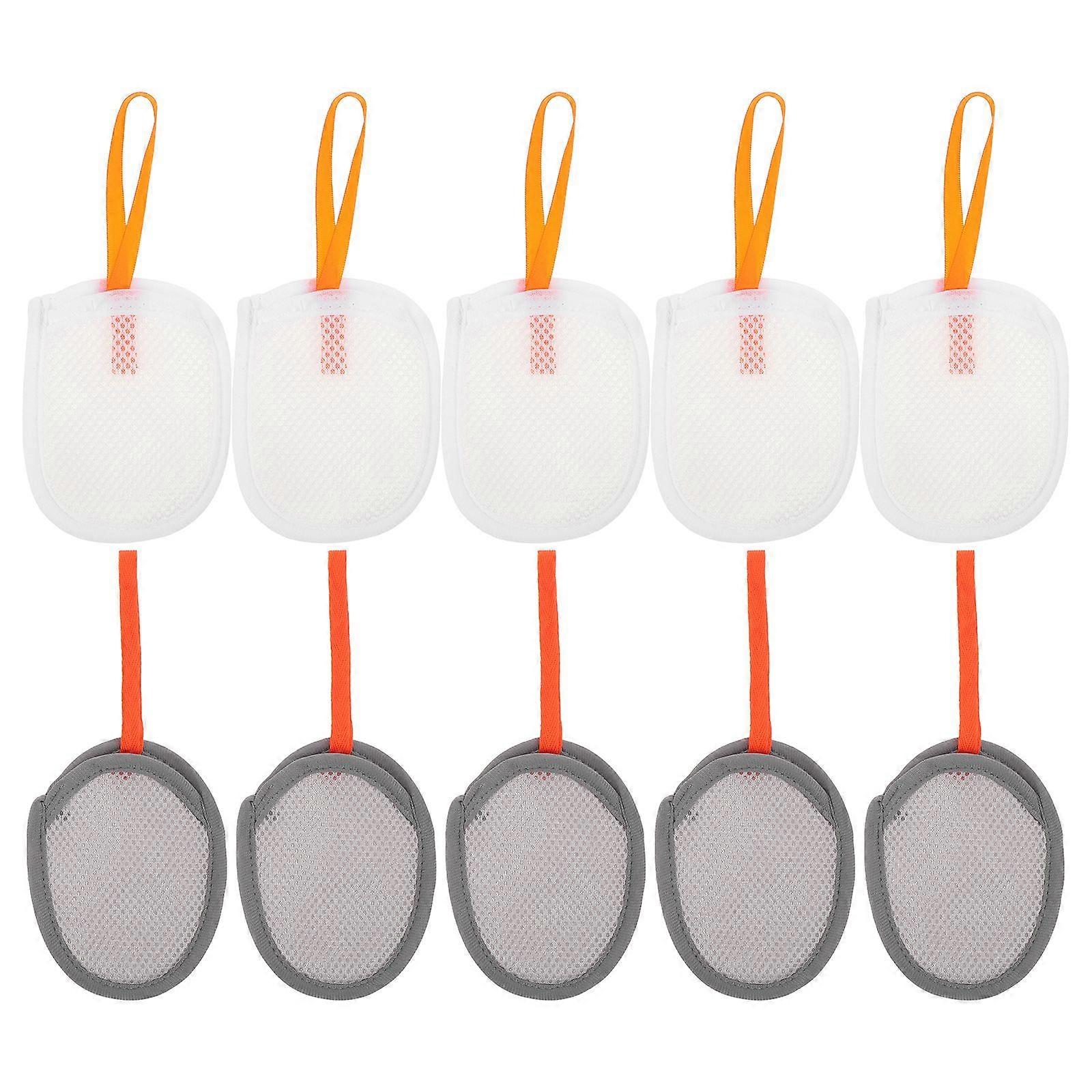 10pcs Foaming Mesh Soap Bag Lather Net for Shower - Exfoliating Soap Pouch with Hanging Rope Small Mesh Bags for Household and Travel Bathing