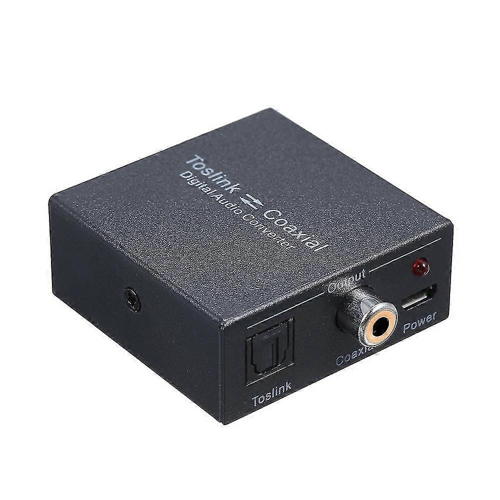 Digital 2-Way Audio Converter Optical SPDIF Toslink to Coaxial and Coaxial to Optical SPDIF Toslink