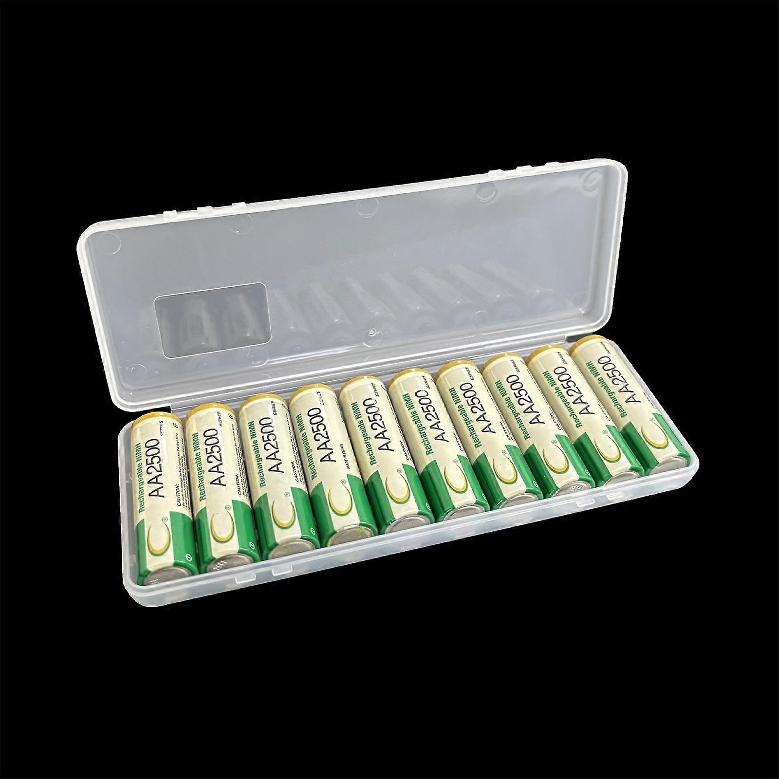 Small Battery Storage Solution with Impact Resistant Construction Suitable for Camping Emergency Set Electronics Multicolor