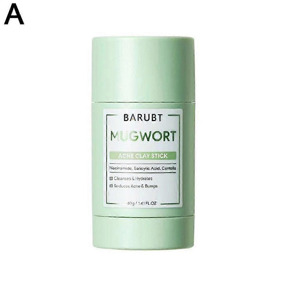 BARUBT Face Mask Stick Clear Moisturizing Skin Care Roll On Purifying Pore Cleansing Soft Smooth Portable