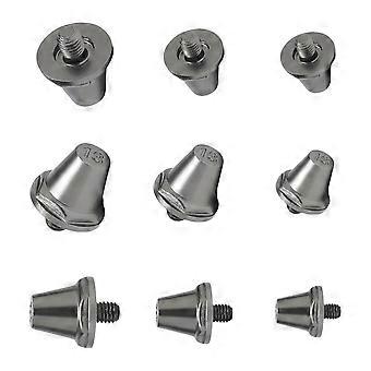 12 stuks voetbalschoen spikes aluminium voetbalschoen noppen vervangende voetbalschoen noppen voetbalschoenen accessoires 15mm