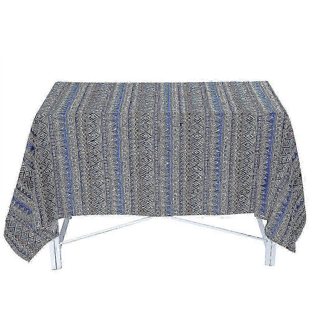 Cotton and Linen Table Cloth Dining Kitchen Table Cover Protector Decor