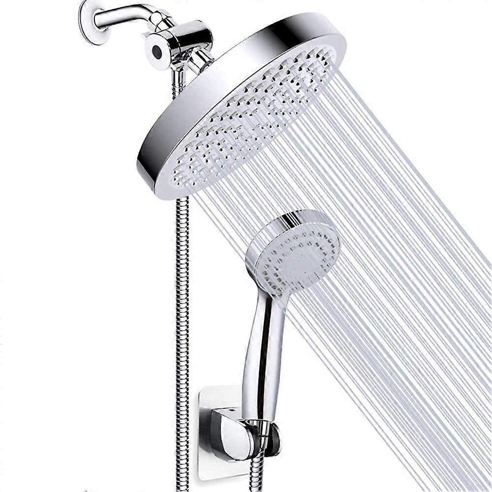 Pressure Rainfall Shower Head and Handheld Combo, 3 Mode Detachable Dual Set for Bathroom