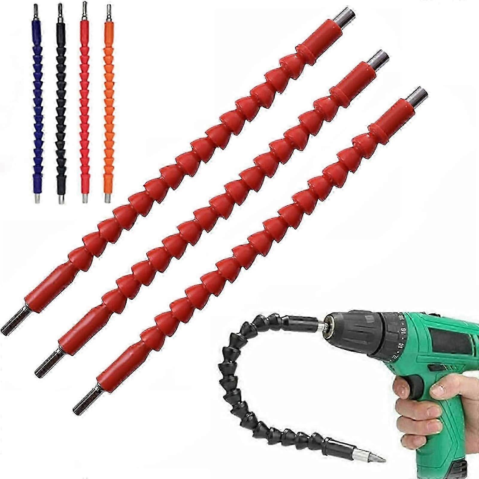 SuperBit, Super Bit, Superbit Screwdriver Flexible, Superbit 360 Degree Screwdriver Extension for Any Angle, Flexible Drill Bit Extension
